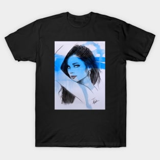 Blue streak T-Shirt